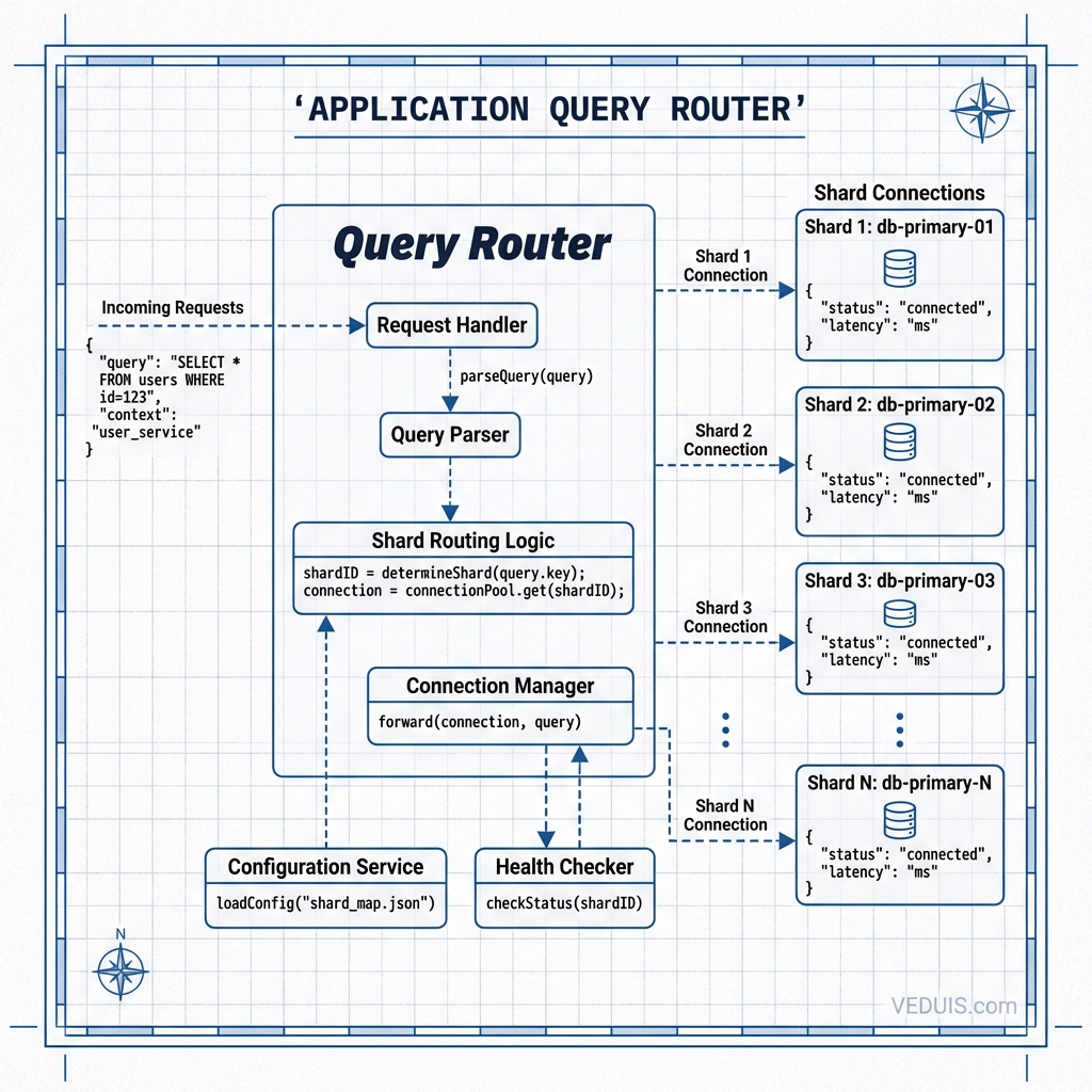 Application Query Router Diagram