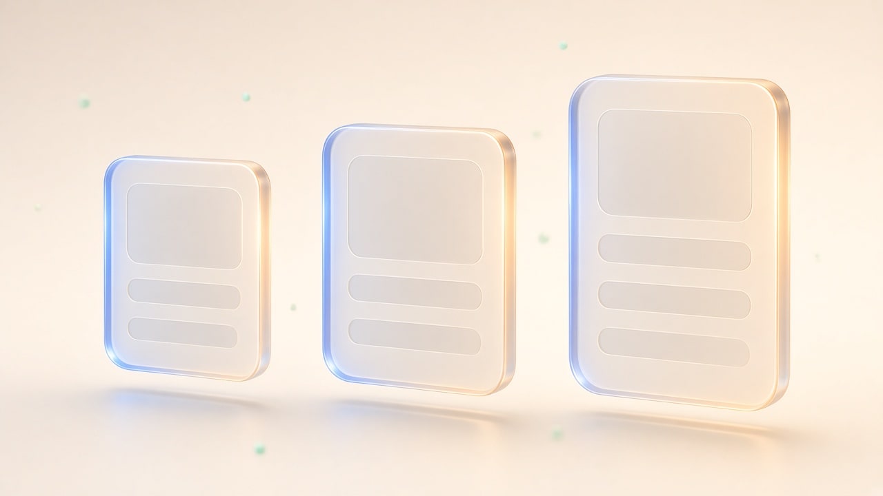 Pricing comparison of popular AI website builders shown as glowing cost layers