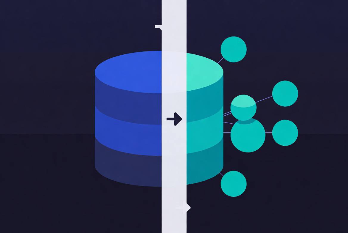 Diagram comparing ACID and BASE consistency models with monolithic database versus distributed nodes