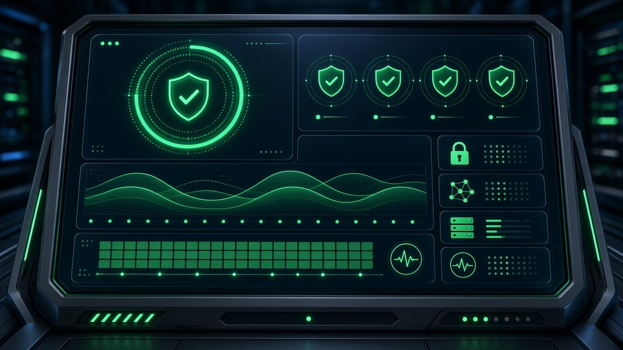 Enterprise infrastructure security telemetry dashboard