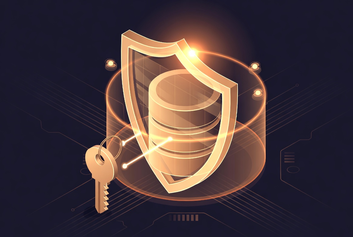 Diagram showing a secure sandbox enclosing AI access with read-only database connections