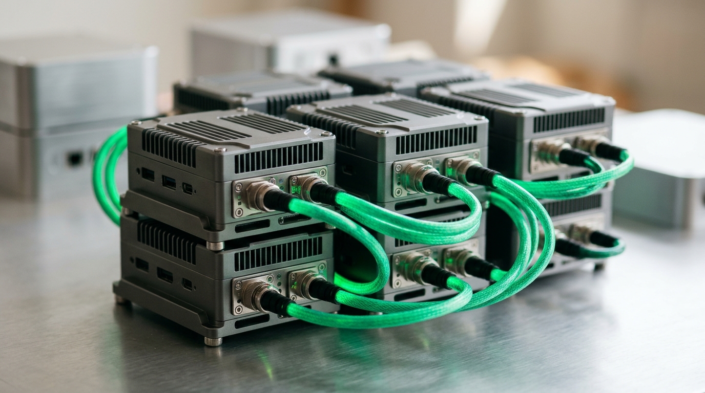 Multi-Node Distributed Orbit Cluster Interconnect