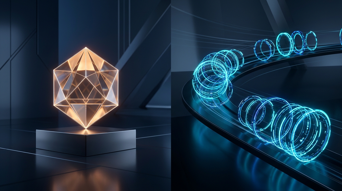 3D architectural comparison between Type I and Type II audits