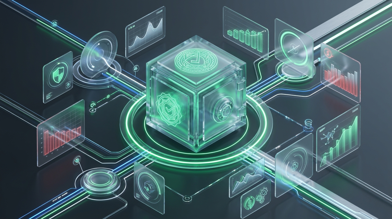 Glassmorphic financial and legal risk telemetry HUD interface illustrating long-term ROI of permanent DOM remediation versus recurring subscription penalties