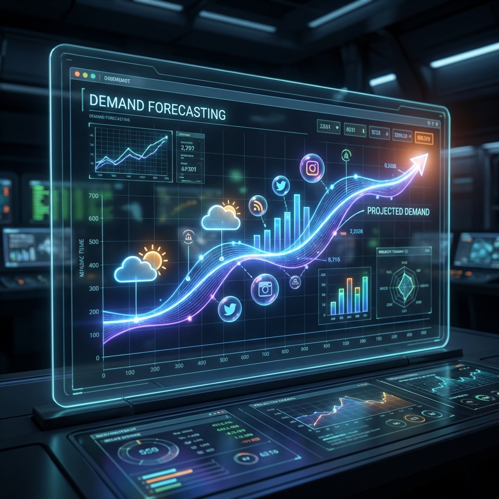 AI Demand Forecasting Dashboard