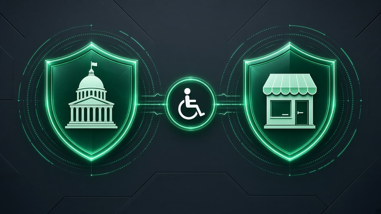 ADA Title II vs Title III Websites: Which Law Applies