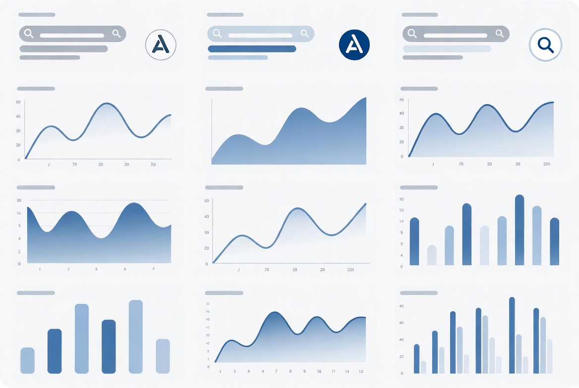 Content strategist reviewing a webpage with structured headings, facts, and citations optimized for AI search engines